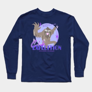 Disco Yeti at Club Expedition Long Sleeve T-Shirt